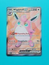 Pokémon TCG Wigglytuff ex 187/165 Full Art  Pokemon 151  NM/M
