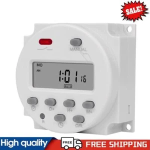 CN101A Digital Timer 7 Day Programmable Time Switch Controller Relay (220V) #g - Picture 1 of 10