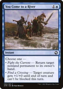 x4 You Come to a River AFR MTG 83/281 COMÚN M/NM 4x - Imagen 1 de 1