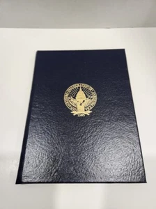 1985 Ronald Reagan Inaugural Day Medallic Postal Commemorative Set - Silver - Foto 1 di 3