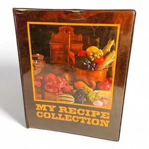 Carpeta My Recipe Collection tapa dura 3 anillos Best of Taste 1968 planificador de menús - Imagen 1 de 13