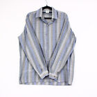 Vintage Hosma Striped Aus Made 90&#39;s Sz M LS Button-Up Shirt