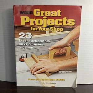 Rare Vintage Wood Magazine Great Projects For Your Shop - Picture 1 of 4