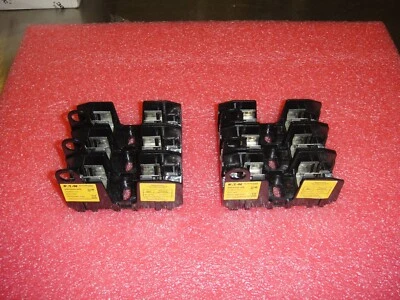 2x  Eaton HM25030-xPR  230V-30A Fuse Blocks open box new pictured - Image 1 of 4
