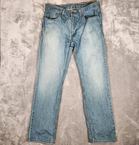 Levi's 559 Jeans Men's 37X34 (Tag 36X34) Dark Wash Straight Red Tab Blue Pre-Own - Picture 1 of 17