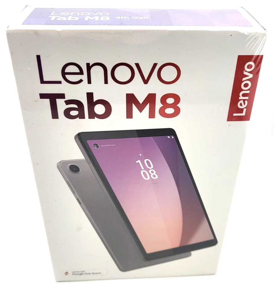 Lenovo Tab M8 (4th Gen) - 32GB, Wi-Fi 8 inch Tablet - Grey UK - Image 1 of 2
