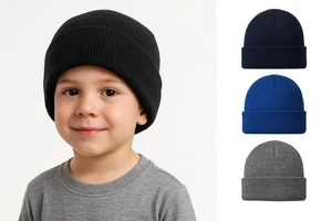 Herren / Damen Strick Wollmütze Beanie warm Winter Totenkopf Mütze Unisex - Bild 1 von 6