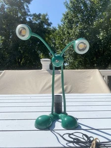 Arcadia Collection Green Alien Bug Eye LED Modern Desk Lamp Light Flex Gooseneck - Picture 1 of 5
