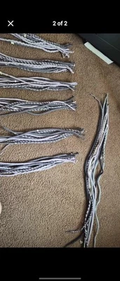 Extensões de dreadlock de lã feitas à mão - Imagem 1 de 2