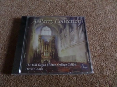 CD ALBUM NEW & SEALED DAVID GOODE A PARRY COLLECTION THE HILL ORGAN ETON COLLEGE - Image 1 of 2