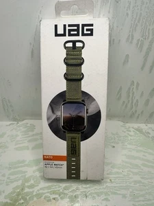 Urban Armor Gear Strap Band for Apple Watch 45/44/42mm - Olive Drab - Zdjęcie 1 z 2