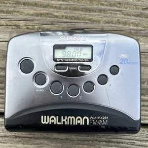 Sony Walkman WM-FX251 FM/AM Cassette Player Radio Only Working - Picture 1 of 10
