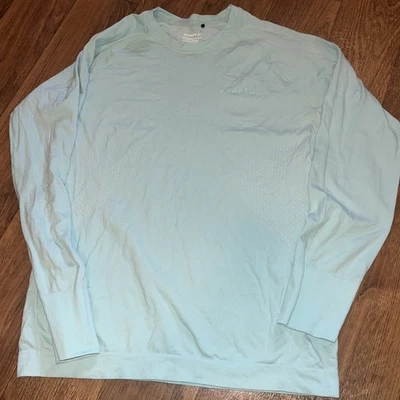 Capa base Craft Active Intensity manga larga para mujer mediana azul aguamarina para correr  Foto 1 de 4