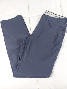 Pantalones Orvis Tech para Hombres 32x32 Azul Ligero Nailon Senderismo Trek Pantalones Aire Libre Usados en Excelente Condición - Imagen 1 de 15