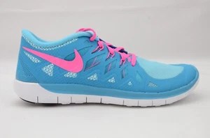 Nike Free 5.0 (GS) Blue Youty Multiple Sizes New in Box 644446 401 - Picture 1 of 9