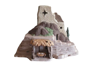 Dept 56 Little Town of Bethlehem Village Nativity Manger Stable 1987 Replacement - Picture 1 of 11