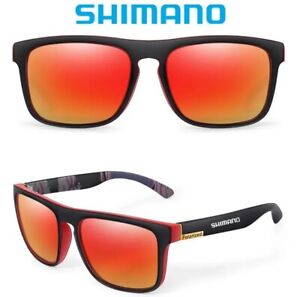 Shimano  Sunglasses (Orange/ Red/ Black)  - Mens Fishing, Cycling Sports