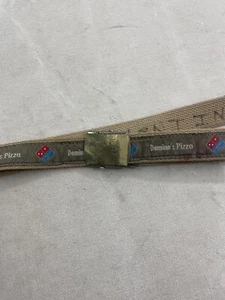 Domino’s Pizza Canvas Slide Belt Waist Up To 36” Or Less - Picture 1 of 7