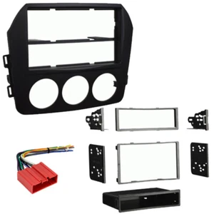 99-7519B Car Stereo Single & Double Din Radio Install Dash Kit & Wires for MX-5 - Picture 1 of 3
