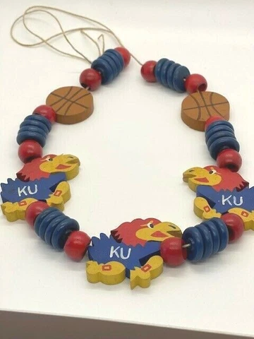 Jayhawk Memorabilia - Wooden necklace Cover