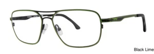 TIMEX TMX ONE TWO BLACK LIME New Aviator Optical Eyeglass Frame For Men - Picture 1 of 1