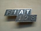 Fiat 127 Rear Metal Boot Badge 