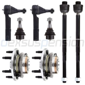 8x For 2007-13 Chevrolet Silverado 1500 Front Lower Ball joint Wheel Hub Bearing - Foto 1 di 11