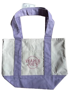 Trader Joe’s Mini tote bag in purple - Picture 1 of 1