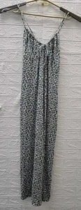 New Z Supply Melinda Ditsy Sleeveless Midi Dress Green Floral Size XLarge - Picture 1 of 6