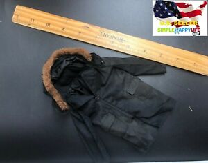 1/6 overcoat hoodie for muscular 12" strong male figure ganghood Phicen ❶USA❶