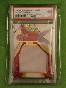 2018 Panini Immaculate Collection Shadowbox Jumbo Relics #SBJ-SO 61/99 RC PSA 9 - Picture 1 of 2