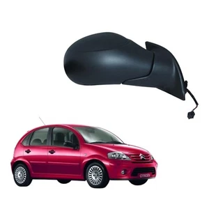 Specchio Retrovisore Destro DX Elettrico Adatto per CITROEN C3 2002-2009 (NERO) - Imagen 1 de 5