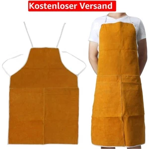 MASUNN Kuh Lederschürzen Schweißen Wärmedämmung Schutz Schweißer Schmied 93X64Cm - Bild 1 von 2