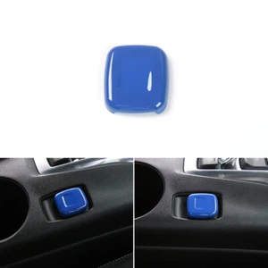 Cigarette Lighter Cap Cover Decoration Trim ABS For Chevrolet Camaro 2017+ Blue - Picture 1 of 9