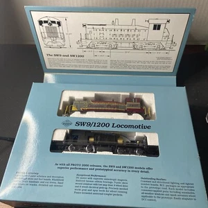 Life-Like Proto 2000 HO Canadian Pacific Script SW9/1200 #7405 Diesel Loco NIB - Picture 1 of 13