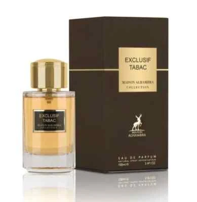 MAISON ALHAMBRA LATTAFA EXCLUSIF TABAC EDP Perfume By Maison Alhambra Collection 100ML TOP Super Rich 🥇