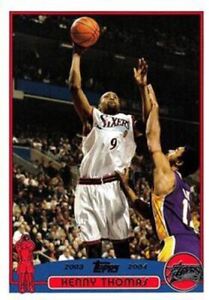 #175 Kenny Thomas - Philadelphia 76ers - 2003-04 Topps Basketball