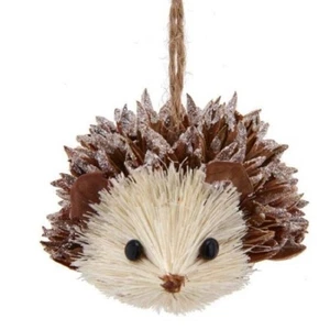Erizo Sisal Árbol de Navidad Adorno C7880 Nuevo - Imagen 1 de 1