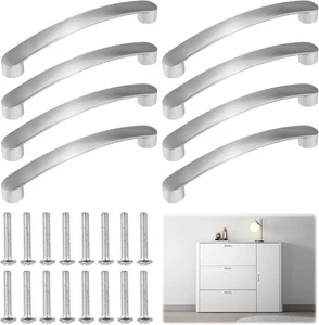 8 Pezzi Maniglie Cucina, Tiretti Ad Arco per Mobili, Maniglie Mobili, Maniglie p - Foto 1 di 12