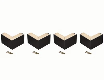 Patas de sofá modernas de madera de 4 pulgadas patas de muebles Foto 1 de 4