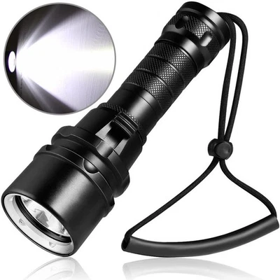 Lampe de Poche de Plongée Haute Performance L2 Lumière LED Imperméable Matér - Photo 1/4