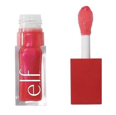 NUEVO e.l.f. Aceite para labios JellyPop Glow Reviver aroma a sandía rosa intenso Foto 1 de 2
