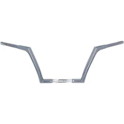 Manillar de instalación FatBaggers Inc. 10" cromado 1 1/4" tapa plana EZ - 707010 Foto 1 de 3