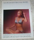 1982 ad page - Danskin lingerie Bra Panties SEXY girl Danskins DuPont Lycra AD