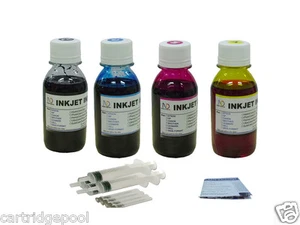 Zestaw atramentów uzupełniających do HP 27 28 Officejet 5605 4110v 4110xi 4215xi 16oz/s/rękawice - Zdjęcie 1 z 1