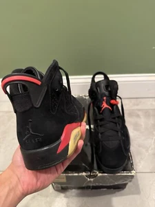 Air Jordan 6 Retro 2010 Black/Varsity Red 384664 061 VVNDS *FASTSHIP* - Picture 1 of 10
