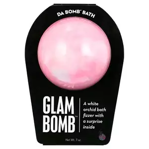 Da Bomb Bath Fizzers Glam Bath Bomb, 7oz - Picture 1 of 7