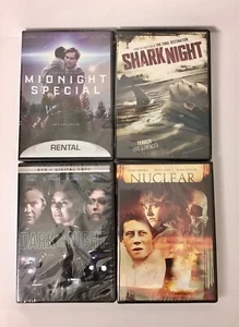 SHARK NIGHT NUCLEAR DARK WAS THE NIGHT MIDNIGHT SPECIAL SET OF 4 DVD BUNDLE - Foto 1 di 2