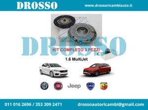 46341428/55240571 KIT FRIZIONE COMPLETO+CUSCINETTO ORIGINALE FIAT TIPO 1,6 D MTJ - Imagen 1 de 3