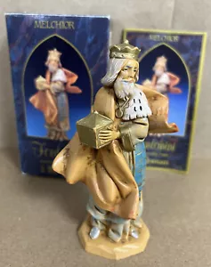 Fontanini Erbstück Krippe Zubehör 5 Zoll Kollektion ~ MELCHIOR ~ 1992 Neu in Verpackung - Bild 1 von 12